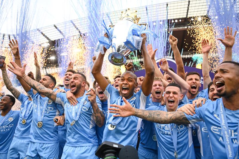 1) Manchester City (Premier League) €731m. Getty