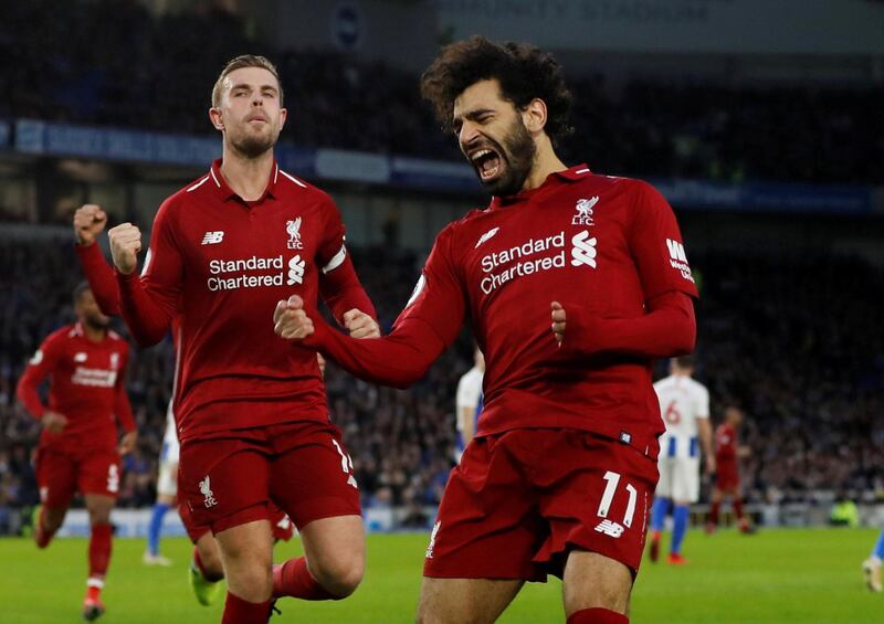 Striker:  Mohamed Salah (Liverpool) – Won the penalty at Brighton and converted it with aplomb to get Liverpool back to winning ways after successive defeats. Reuters