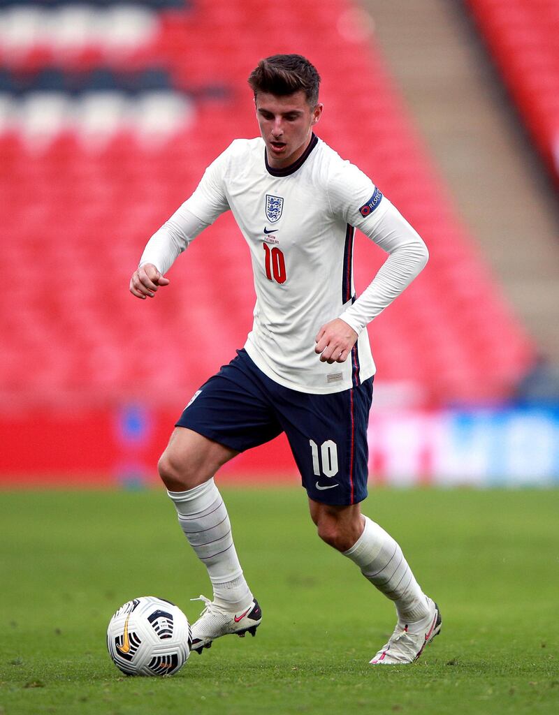 Mason Mount (Chelsea). Caps: 16. Goals: four. PA