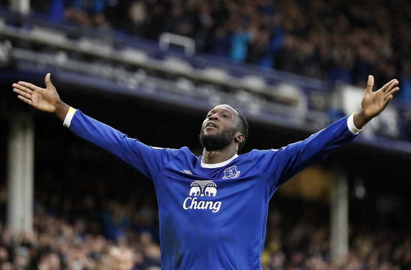 Romelu Lukaku scored 87 in 166 games for Everton. PA