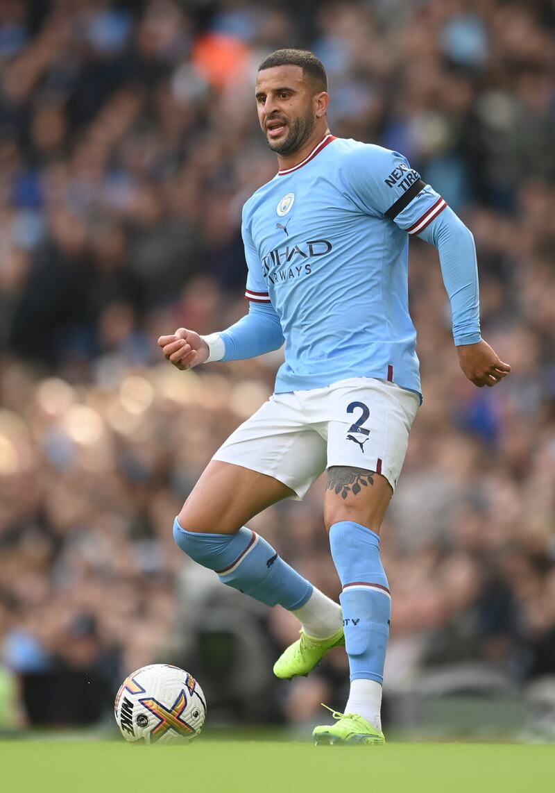 41=) Kyle Walker of Manchester City, £160,000 a week. Getty