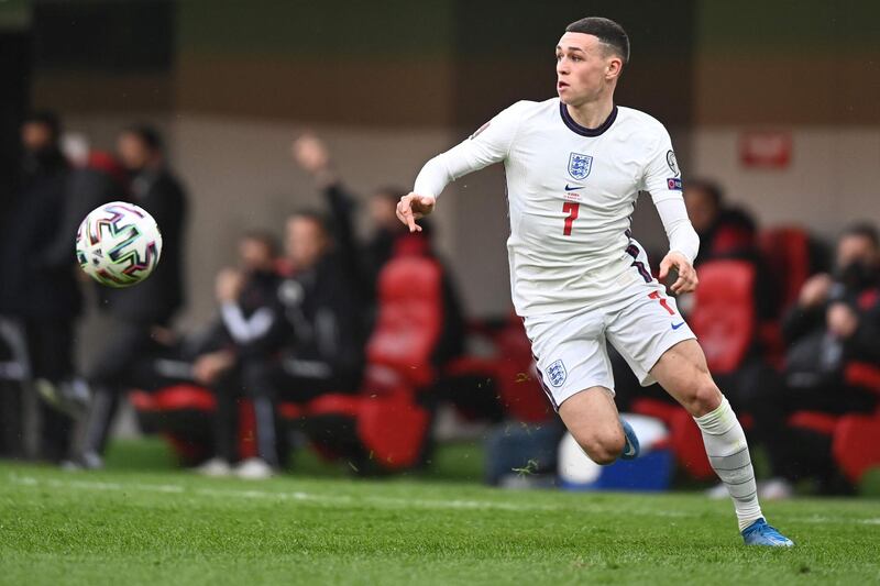 Phil Foden - 7: Started down left flank but would regularly swap sides with Manchester City teammate Sterling. Not usual attacking threat in first half but stepped up gear after break. Denied goal five minutes into second half when low shot was turned onto post by goalkeeper. AFP