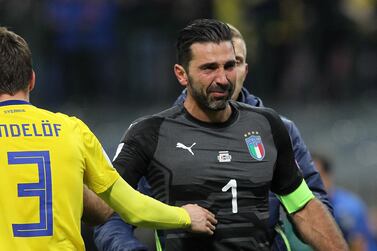 Having retired from international football, Gianluigi Buffon will now focus on winning Juventus titles. Marco Luzzani / Getty Images