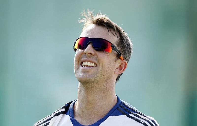 England's Graeme Swann is with Libra Legends, one of the six franchises in Masters Champions League. Ajit Solanki / AP Photo