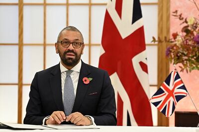 James Cleverly is moving from the Foreign Office to oversee, among other issues, policing and English Channel migration, at the Home Office. Reuters 