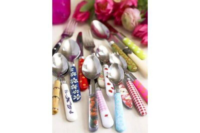 Eclectic 16-piece cutlery set, £29.99 (Dh175).