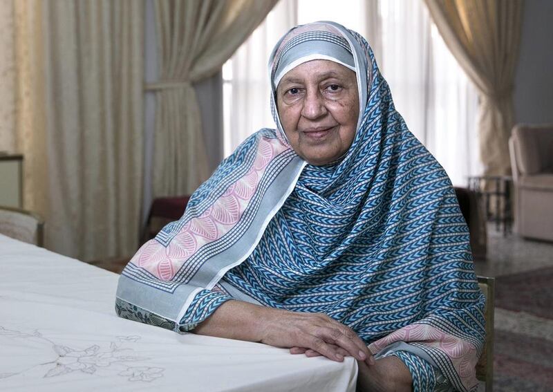 Dr Rafeeya Pasha began her career at the Central Hospital in Abu -Dhabi in 1968. Silvia Razgova / The National