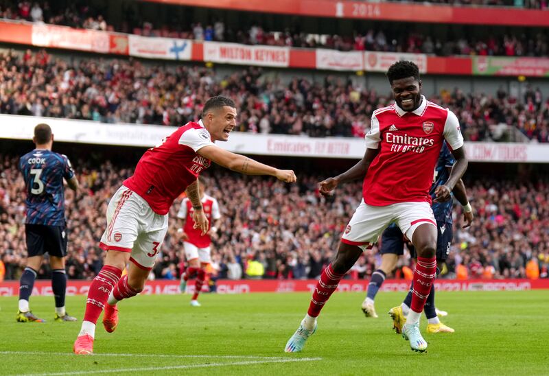 Thomas Partey - 8, Had a decent shot blocked but was lucky not to be punished for poor passes that went straight to Lingard and Gibbs-White to start Forest moves forward. Played a nice pass to start the move that culminated in a Reiss Nelson goal then scored with a beauty of a strike. Played a nice pass in the build-up to Odegaard’s goal. PA