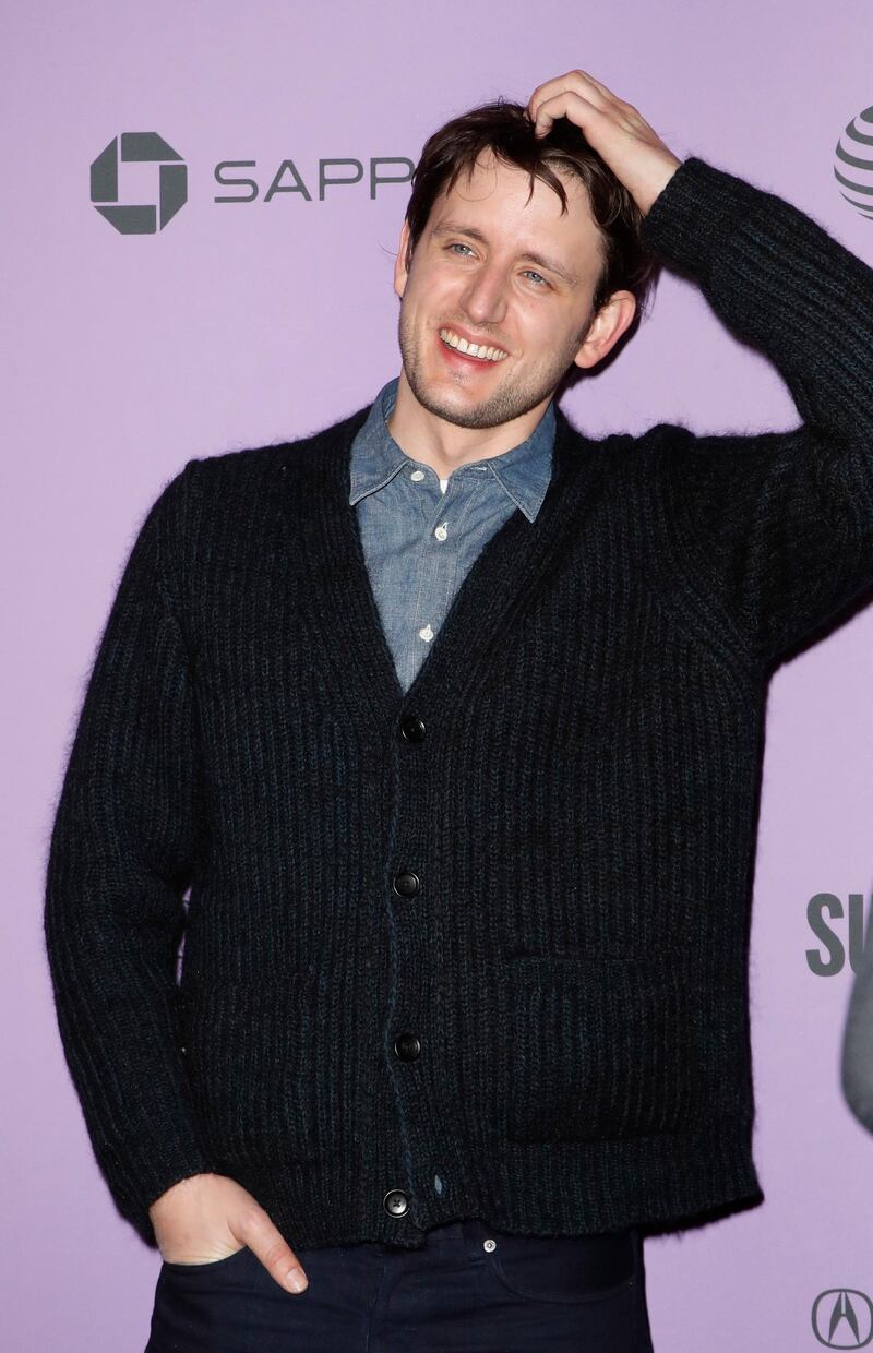 US actor Zach Woods arrives for the premiere of 'Downhill' at the 2020 Sundance Film Festival. EPA