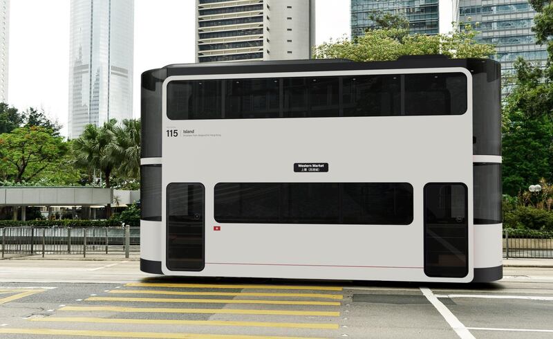 Trams have been a staple in Hong Kong for more than 100 years. Courtesy Ponti Design Studio