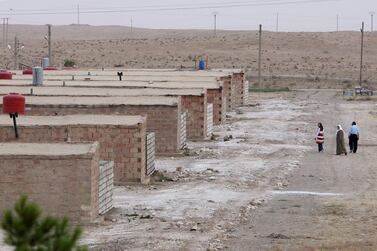 The Al Hol camp in north-east Syria. Reuters