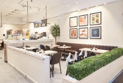 As well as soups, smoothies, sandwiches and pasta, M&S cafe serves up fish and chips and afternoon tea