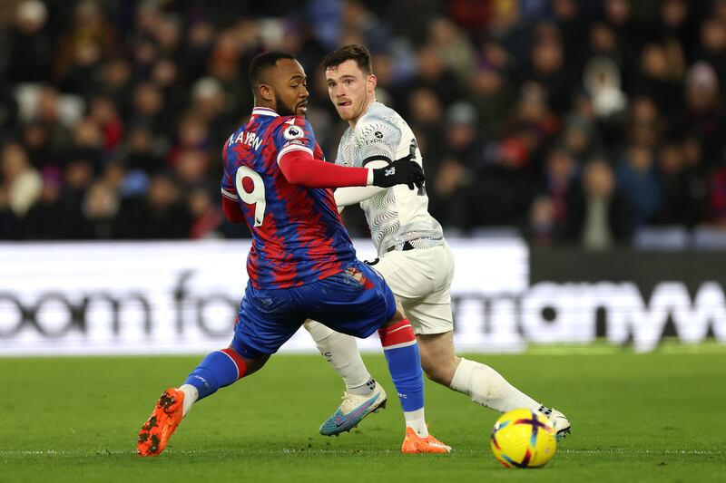 Jordan Ayew - 6. Displayed excellent footwork to beat three Liverpool players and create a chance for Olise in the first half. Wasted several chances to set up his teammates after the break. Getty