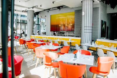 Larte Dubai is one of the brightest new restaurants at D3. Courtesy Larte Dubai