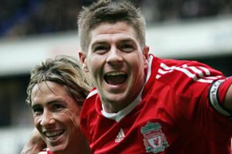 In Spain's Fernando Torres, left, and club captain Steven Gerrard, Liverpool possess potentially the most lethal midfielder-striker partnership in the Premier League.