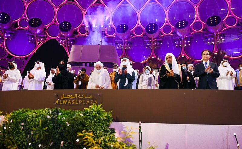 Sheikh Nahyan welcomed religious leaders who are in the UAE to attend the peace forum.
