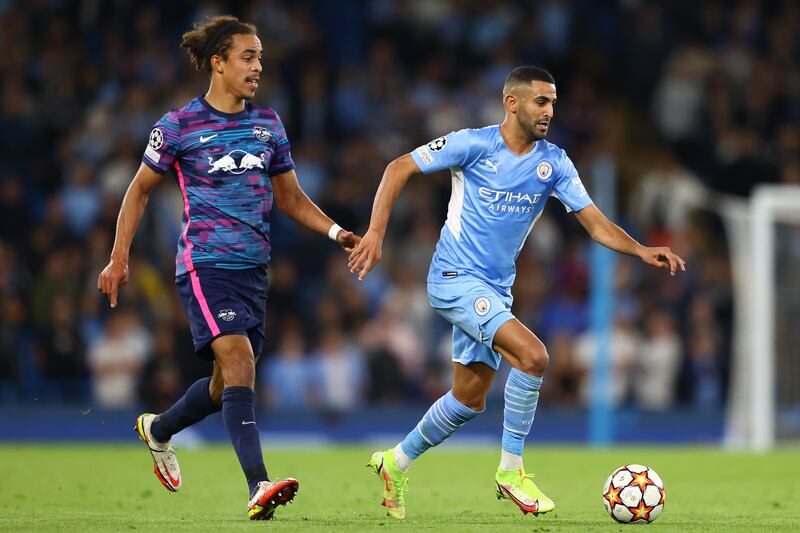 Riyad Mahrez – 7. The Algerian put to use his excellent dribbling skills. He drove into the box on numerous occasions and caused problems for the opposing defence. He scored a brilliant penalty, too. Getty Images