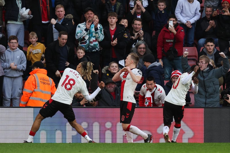 Sekou Mara (Che Adams, 70) - 7 Set up Walcott’s goal with a header back into the danger area. Almost drew Southampton level two minutes later but was denied by Forster. AFP