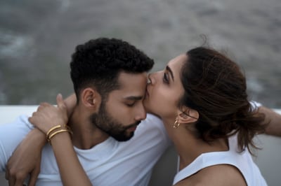 Siddhant Chaturvedi and Deepika Padukone in 'Gehraiyaan'. Photo: Amazon Studios