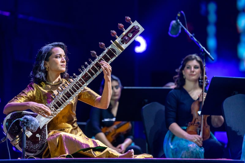 Anoushka Shankar is the daughter of Ravi Shankar, one of the most respected sitar players in the world, who died in 2012.