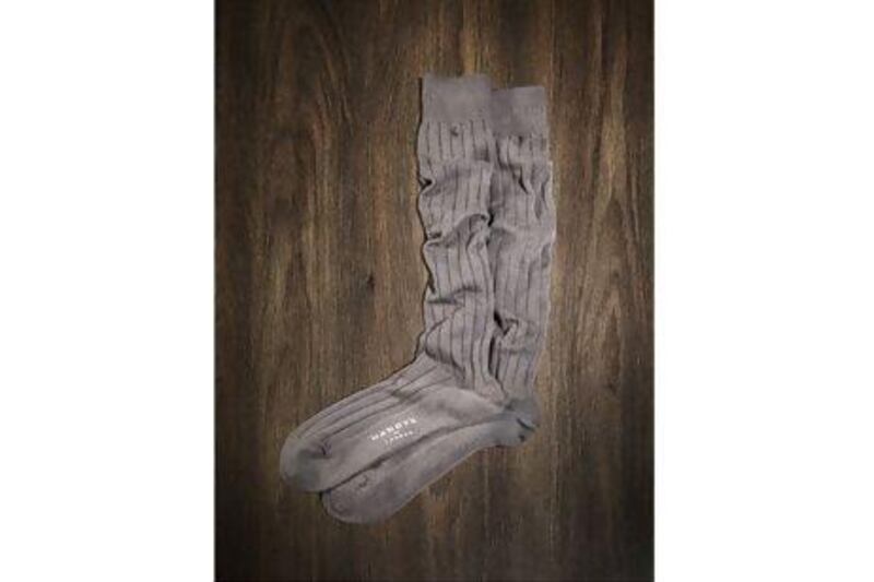 Cervelt Socks from Harrys of London. Courtesy Harrys of London