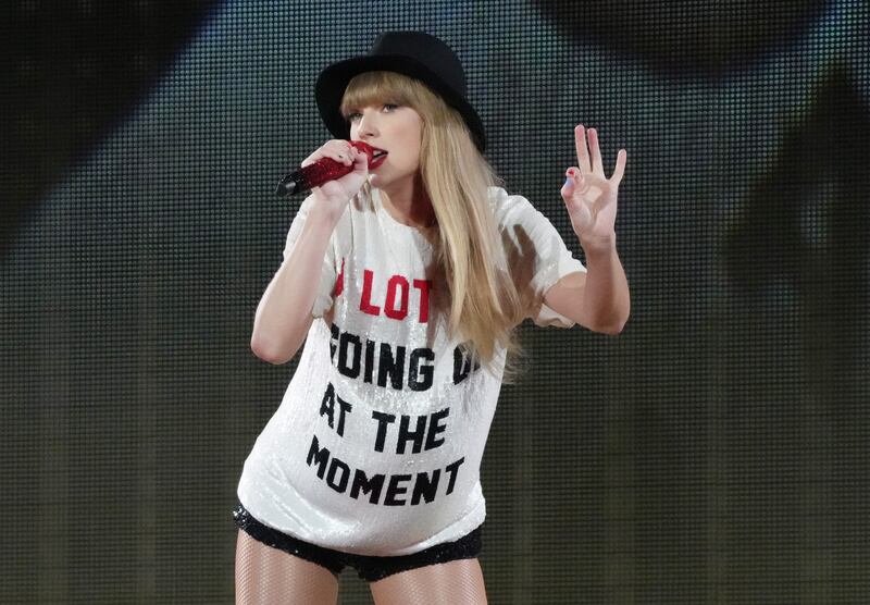 Swift performs at Levi's Stadium in Santa Clara, California, on July 28. Getty Images 