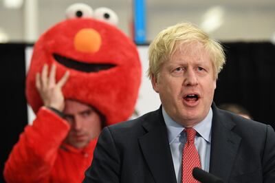 Boris Johnson giving his constituency victory speech at the peak of his power at the 2019 General Election. But scandals in office saw his power drain away. PA