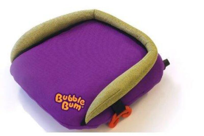 The Bubblebum booster seat.