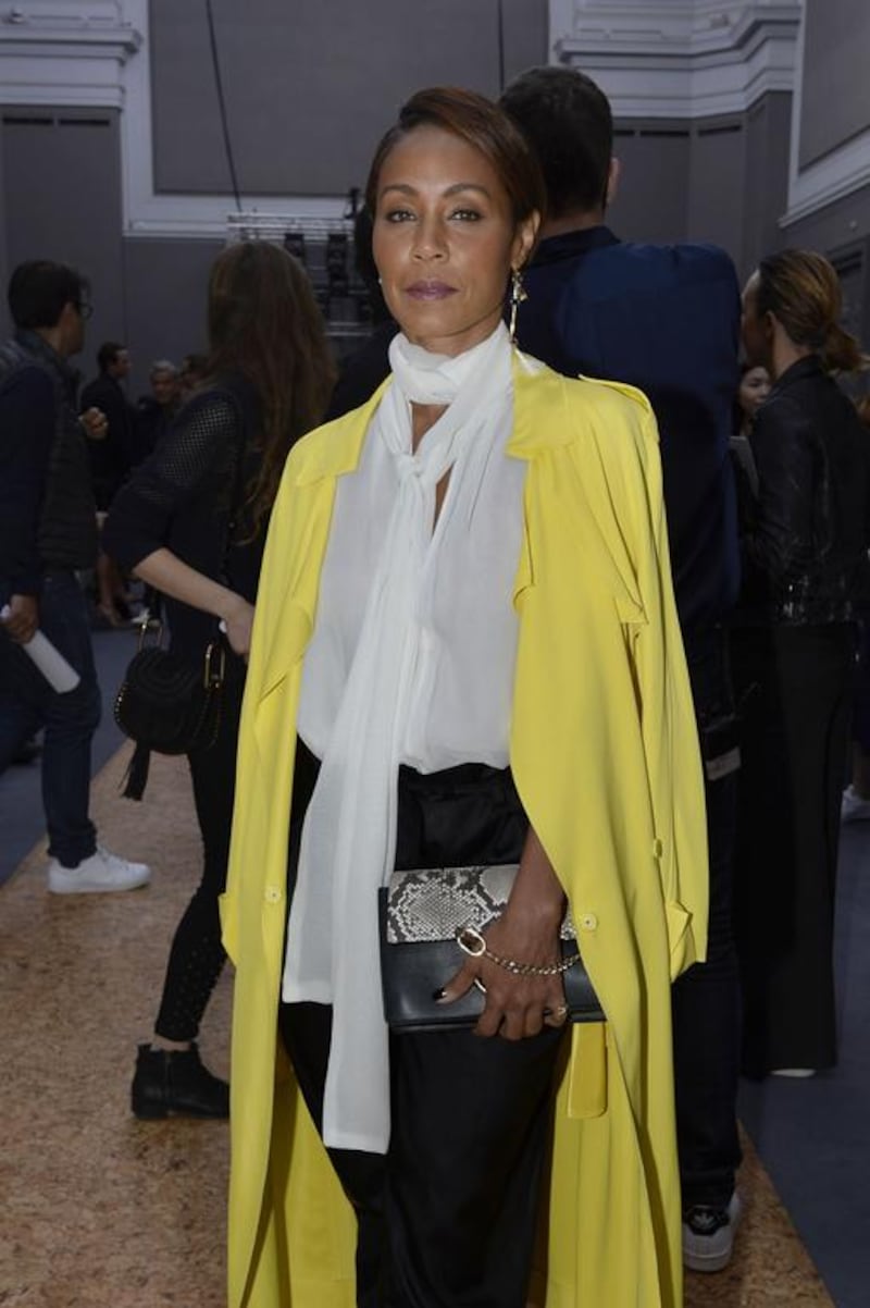 Jada Pinkett Smith has enjoyed an adventurous week in Dubai. AFP