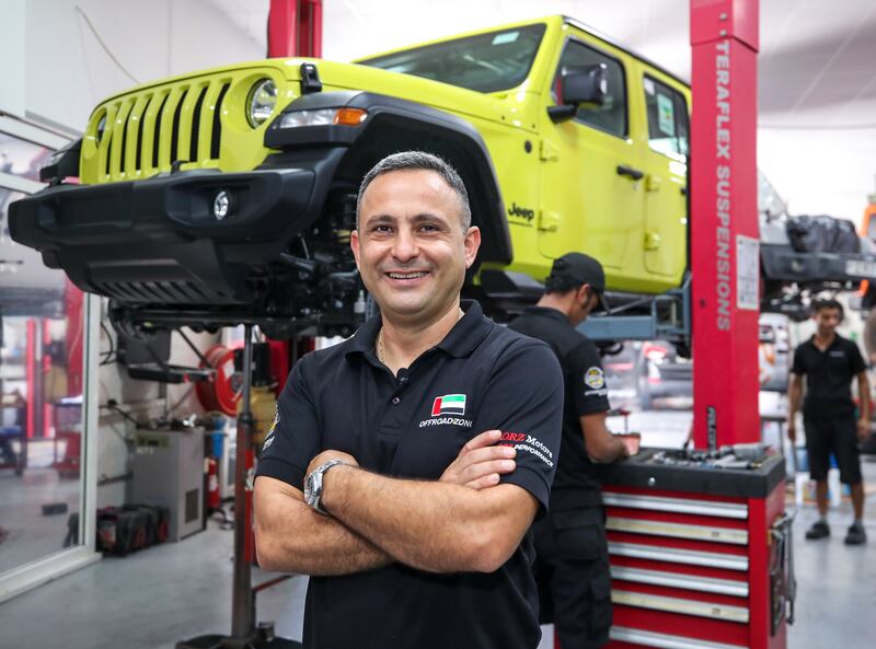 Hakob Harutyunyan has been custom building 4x4s for more than 20 years. His father has a similar business back in Armenia
