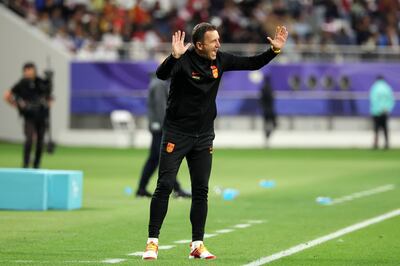 China manager Aleksandar Jankovic was critical of his team's missed chances against Qatar. Getty Images