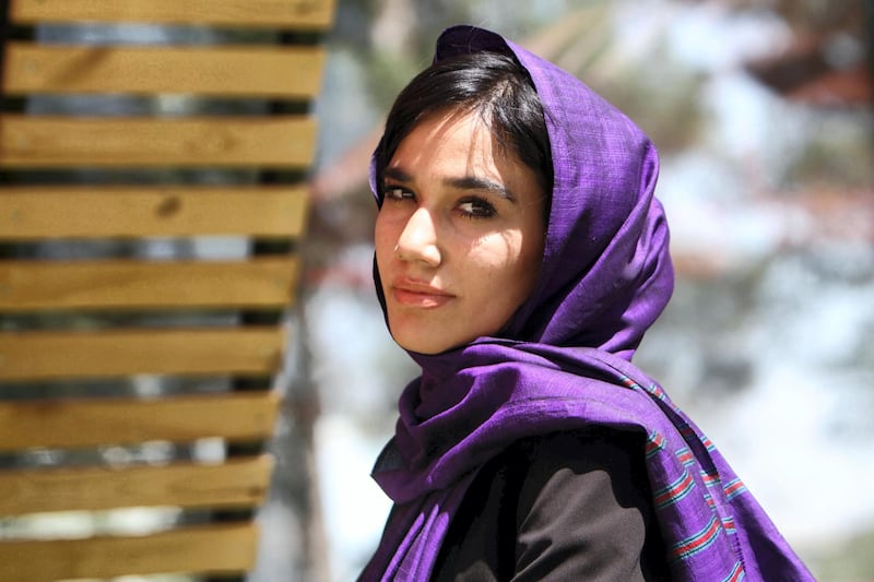 Mandatory Credit: Photo by Jalil Rezaee/EPA/Shutterstock (8970776d)
Laleh Osmani
Laleh Osmani, the initiator of the campaign 'where is my name' for Afghan women, Herat, Afghanistan - 20 Jul 2017
Laleh Osmani, the initiator of the online campaign 'Where is My Name', poses for a photograph in western Herat, Afghanistan, 20 July 2017 (issued 22 July 2017). According to reports, Laleh Osmani launched the online campaign 'Where is My Name' to encourage women be called by their given names, instead of being publicly identified by the names of their male relatives. Several Afghan men believe revealing the name of their female relatives in public is disgraceful.