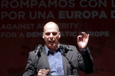 Former Greek finance minister Yanis Varoufakis says he was banned from political activity in Germany. Reuters 