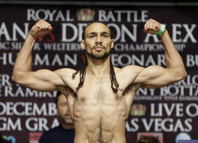 Keith Thurman last fought in January when he ended a near two-year hiatus with a win against Joselito Lopez to retain the WBA crown. John Locher / AP Photo