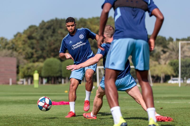 New York City FC Completes First Pre-season Training Camp in Abu Dhabi. Courtesy New York City FC