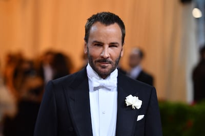 Fashion designer Tom Ford has a net worth of $2.2 billion, according to Forbes. AFP