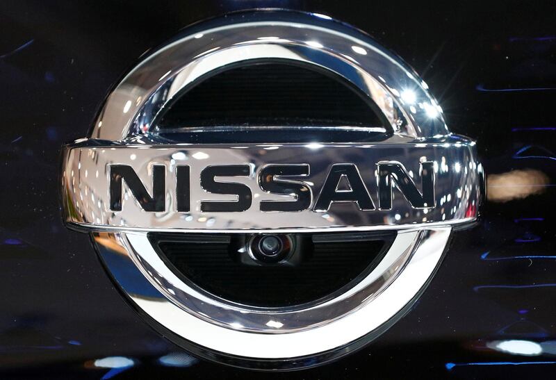 FILE PHOTO: A Nissan logo is pictured at Brussels Motor Show, Belgium, January 9, 2020. REUTERS/Francois Lenoir/File Photo