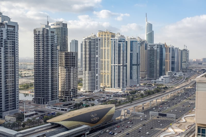 Dubai is ranked 13th on a list of the world's top 15 prime residential markets, according to Knight Frank. Bloomberg
