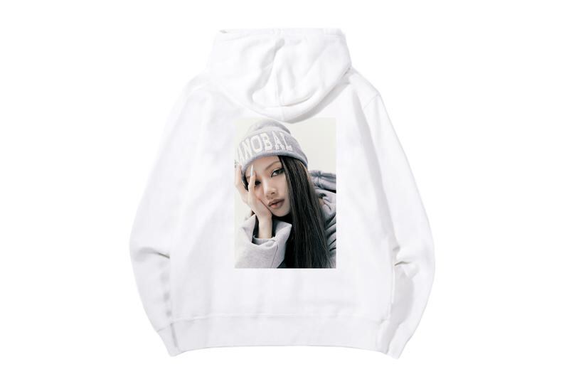 A sweatshirt with Lisa's image on it, by Blackpink singer Lisa. Photo Lalisa