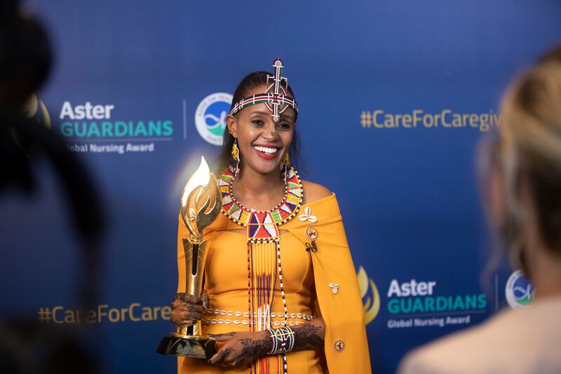Ms Duba, who is from Kenya, won the award after a panel of judges championed her work helping to protect vulnerable women and children in Africa.