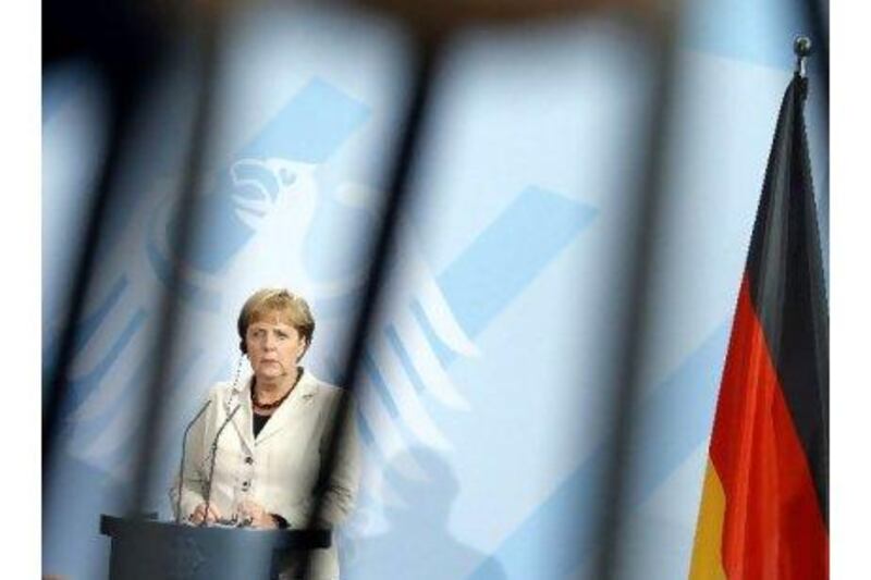 The German chancellor, Angela Merkel, has been criticised for her foreign policy.