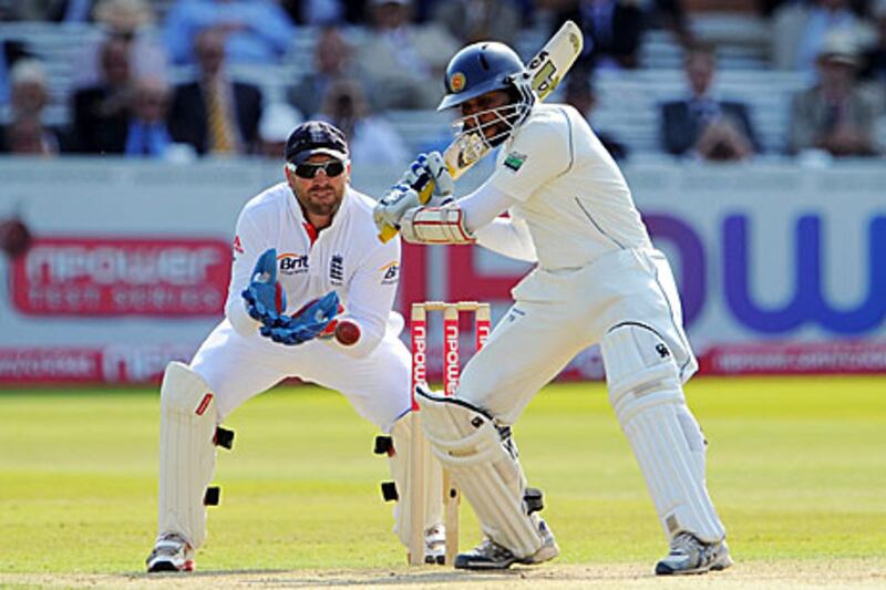 Tillakaratne Dilshan was his usual aggressive self but missed out on a double ton by seven runs.