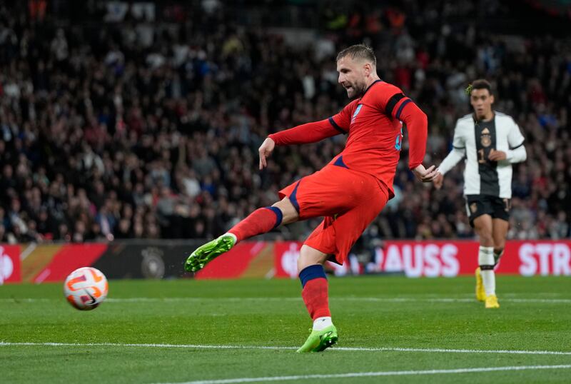 Like Shaw 7: Inch-perfect through ball to Sterling almost saw England take lead with first attempt at goal. Scuffed home shot to score England’s first goal from open play in more than 560 minutes of football. AP