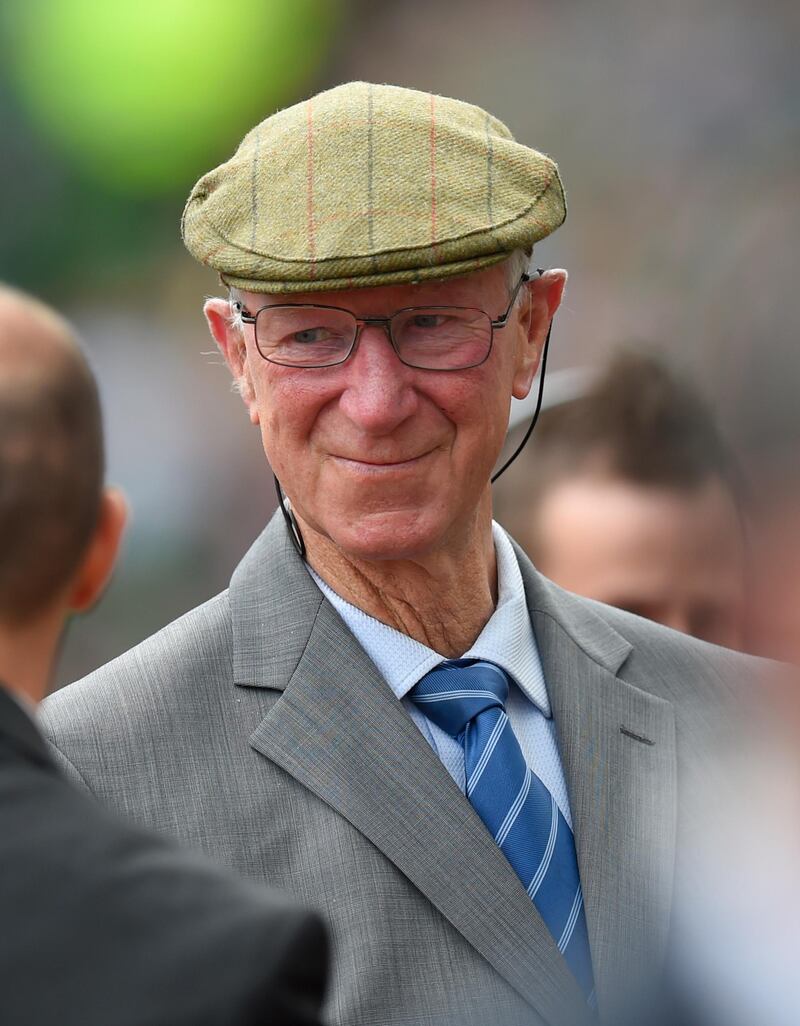 DUBLIN, IRELAND - JUNE 07:  Ex Ireland manager Jack Charlton looks on before the International friendly match between Republic of  Ireland and England at Aviva Stadium on June 7, 2015 in Dublin, Ireland.  (Photo by Stu Forster/Getty Images)