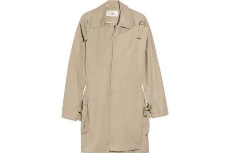 DAY Birger et Mikkelsen Day Utility oversized cotton-blend cape. Courtesy Net-a-Porter