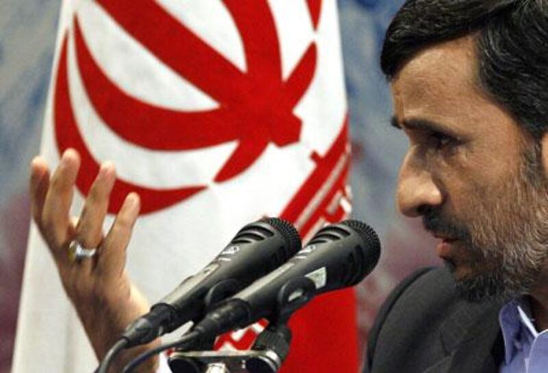 Iranian president Mahmoud Ahmadinejad  said yesterday that world powers would regret any moves to slap new sanctions on Iran, while stressing the Islamic republic was still ready for a nuclear fuel exchange.