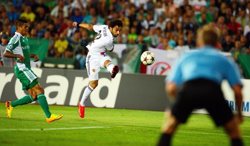 Athlete No 6: Mohamed Salah, FC Basel / Egypt. Vassil Donev / EPA