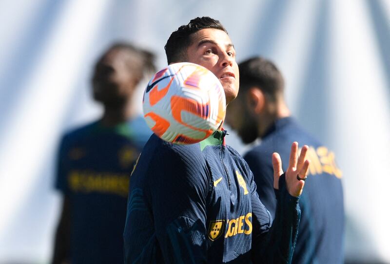 Portugal forward Cristiano Ronaldo. AFP