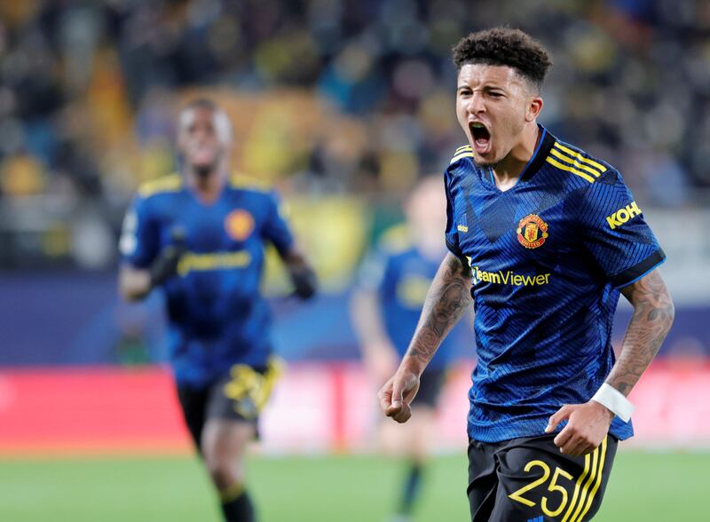 Jadon Sancho 8 - Super cross after 28, then dribbled his way into losing the ball 10 minutes later from his position on the right. That was when he was more advanced, which he wasn’t enough. Grew with his team late on and scored his first United goal, a stunning strike. EPA