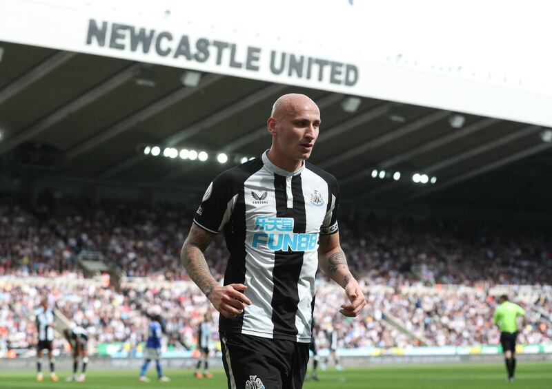 Jonjo Shelvey - 6: Had dipping free-kick from distance in opening two minutes saved by Schmeichel and his corner led to Guimaraes scoring. Struggled to match quality of Tielemans at times, though, particularly in first half. Reuters